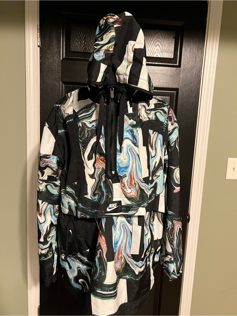 Nike Marble Print Jacket - Picture 3 of 9